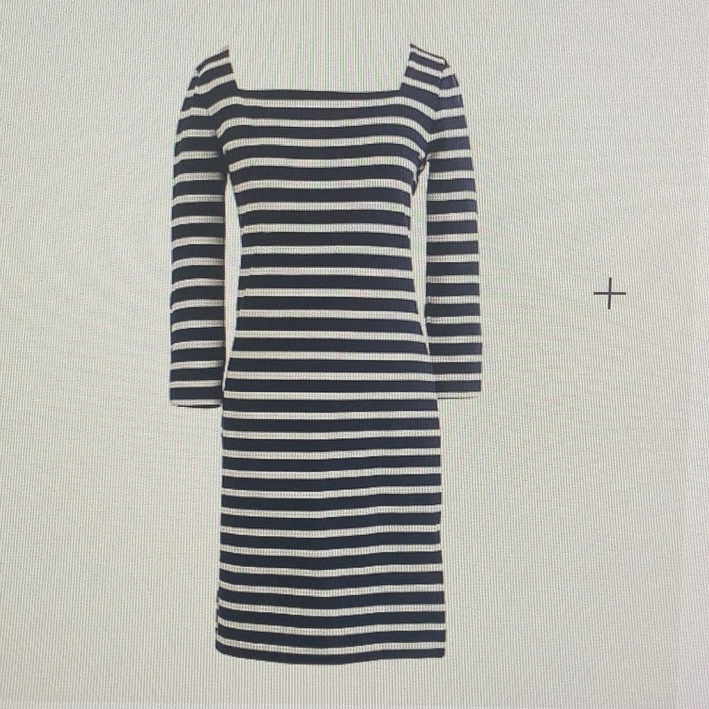 Striped J. Crew Dress